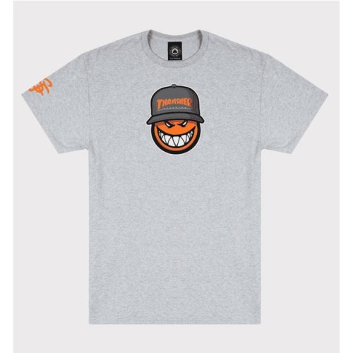 THRASHER SF LOC TEE GRIS