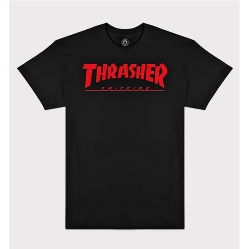 THRASHER BIG HEAD JAKE TEE NEGRO