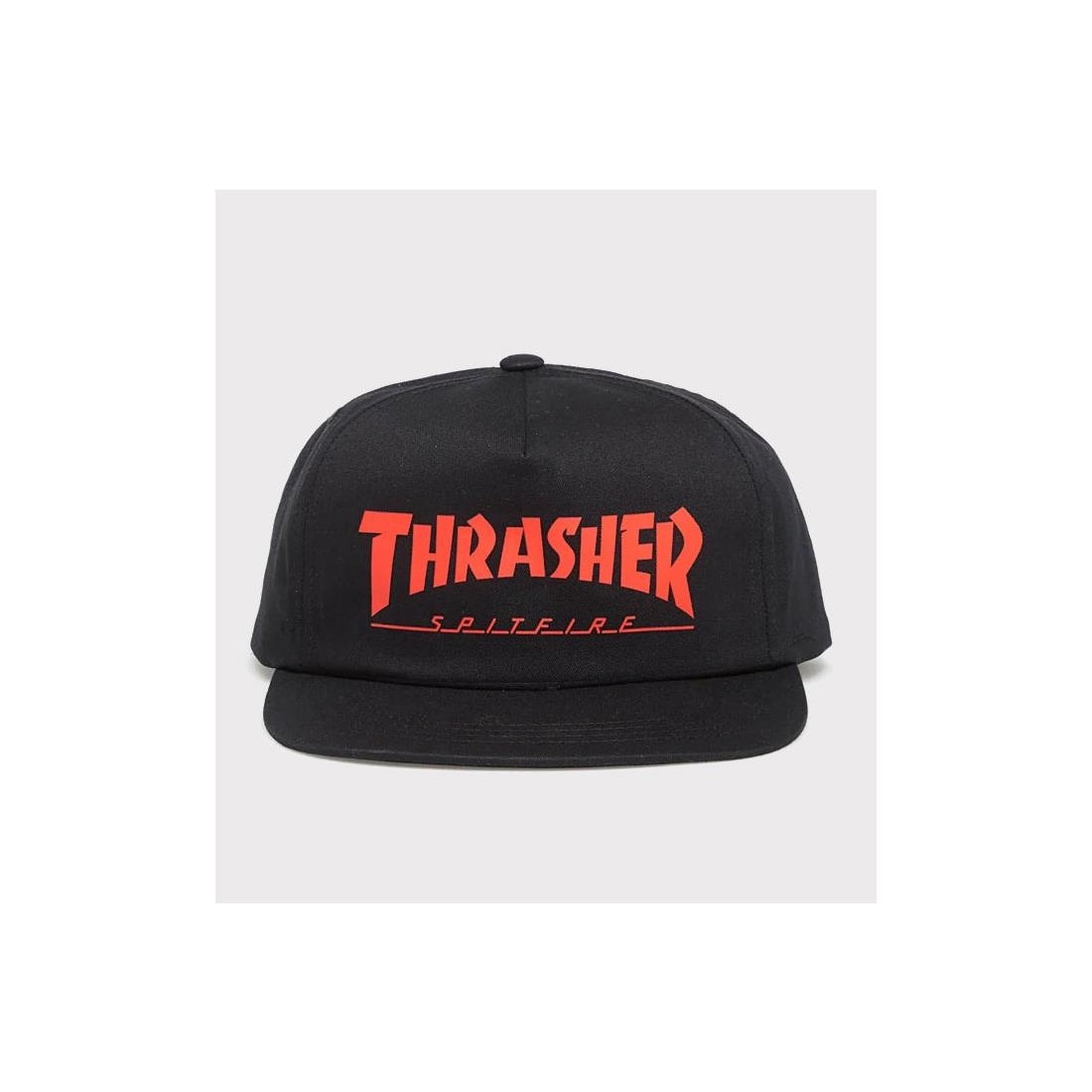 THRASHER X SPITFIRE SNAPBACK NEGRO