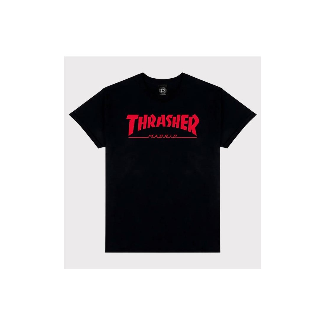 THRASHER MADRID MAG LOGO TEE NEGRO