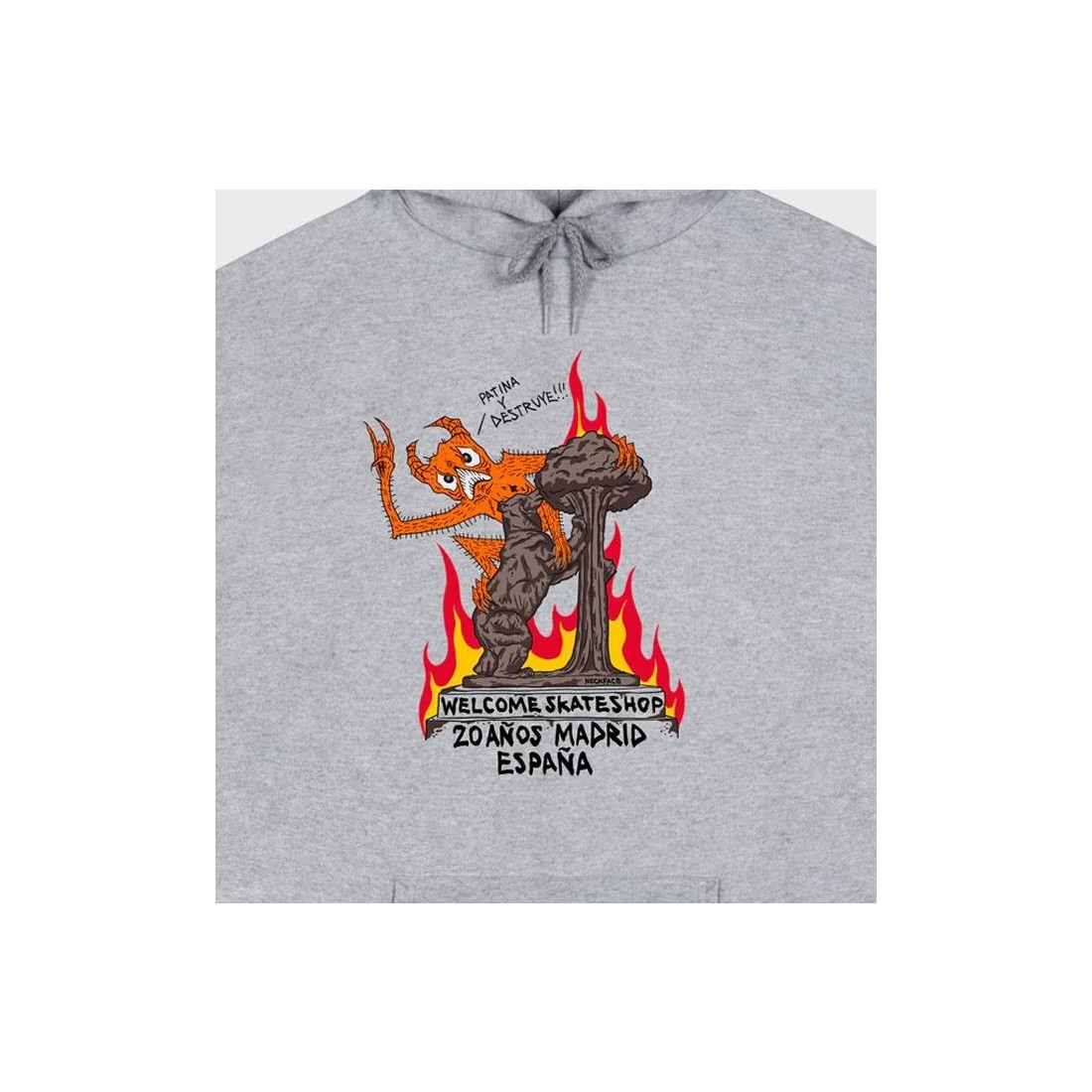THRASHER PATINA Y DESTRUYE HD GRIS