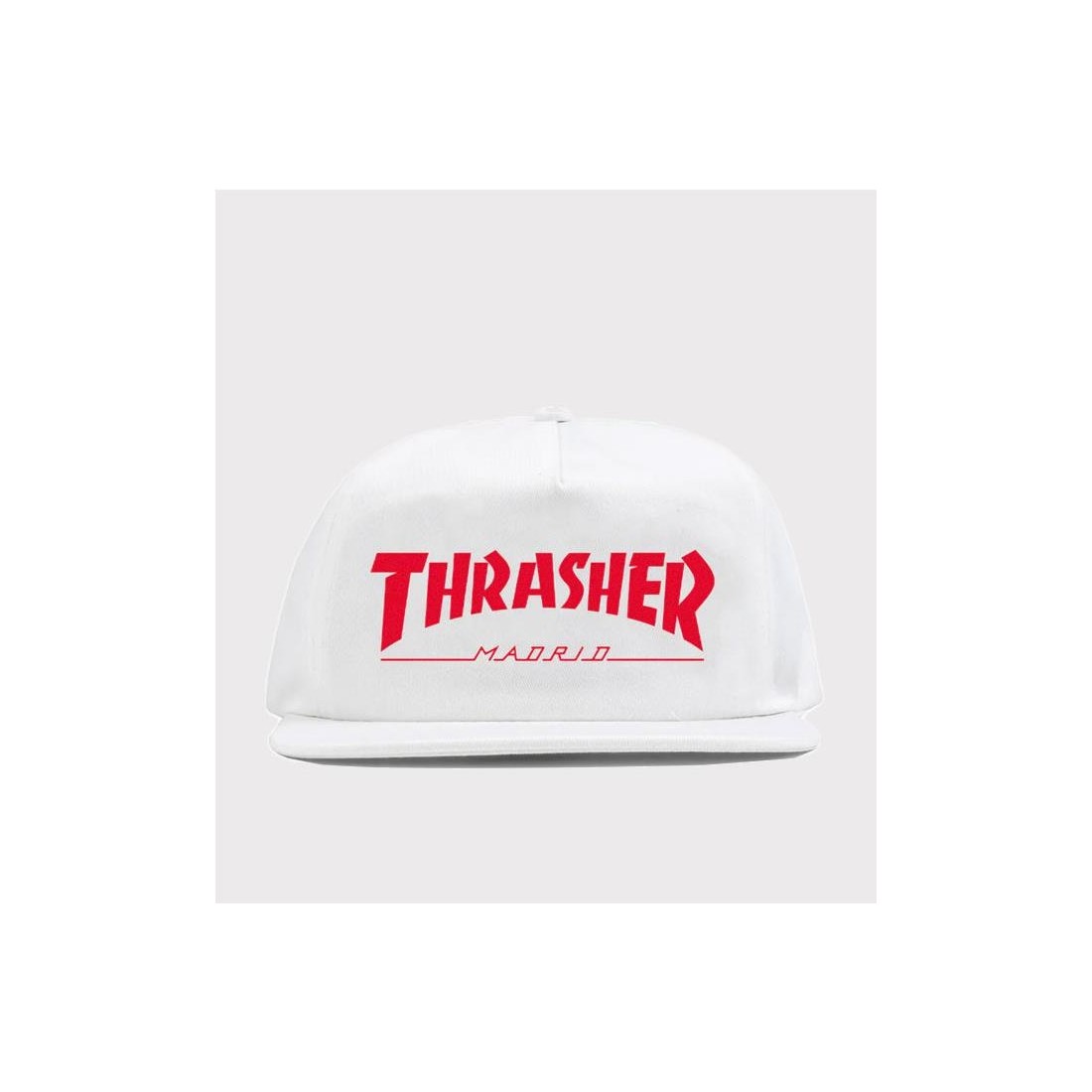 THRASHER MADRID MAD LOGO SNAPB BLANCO
