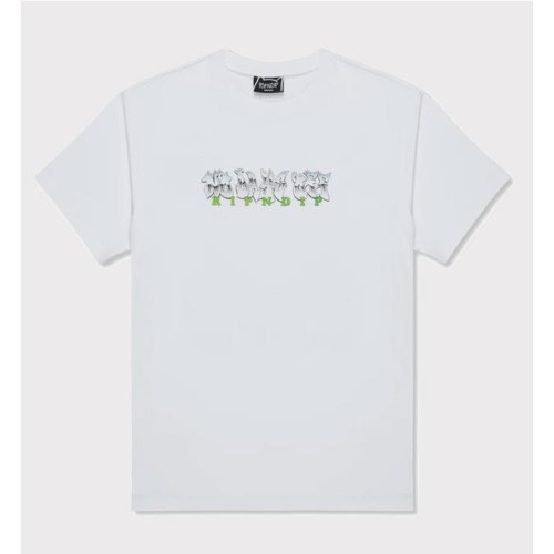 RIPNDIP KARATE KAT TEE BLANCO