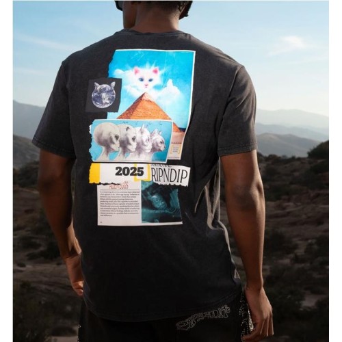 RIPNDIP NERM GEO TEE NEGRO