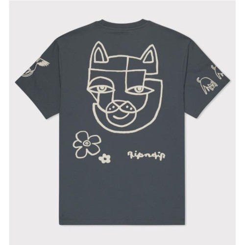 RIPNDIP BLONDED TEE MULTICOLOR