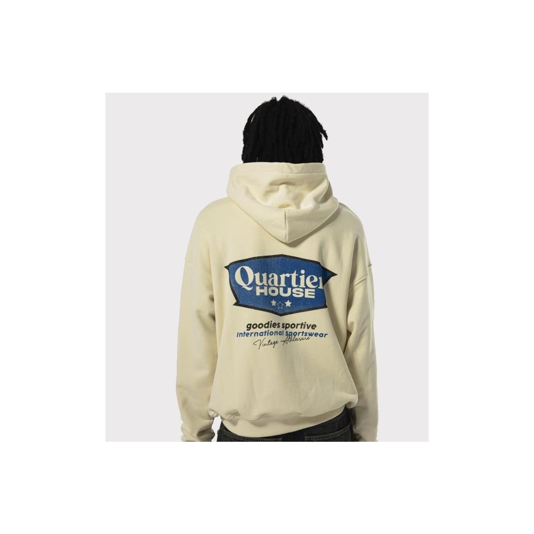 GOODIES SPORTIVE QURTER HOODIE MULTICOLOR
