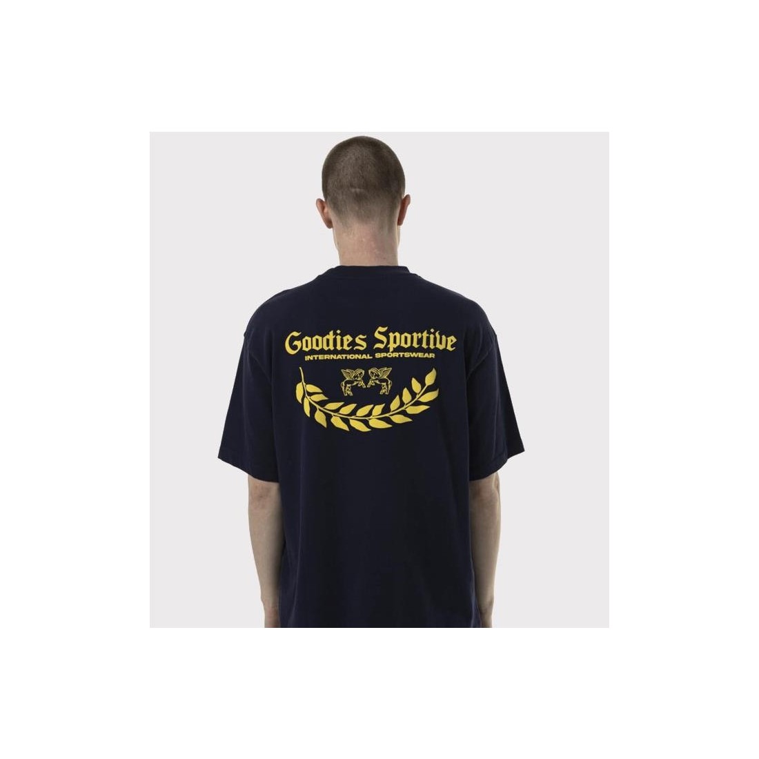 GOODIES SPORTIVE CAESAR TEE AZUL BLANCO
