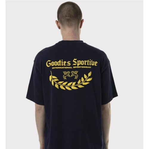 GOODIES SPORTIVE CAESAR TEE AZUL BLANCO