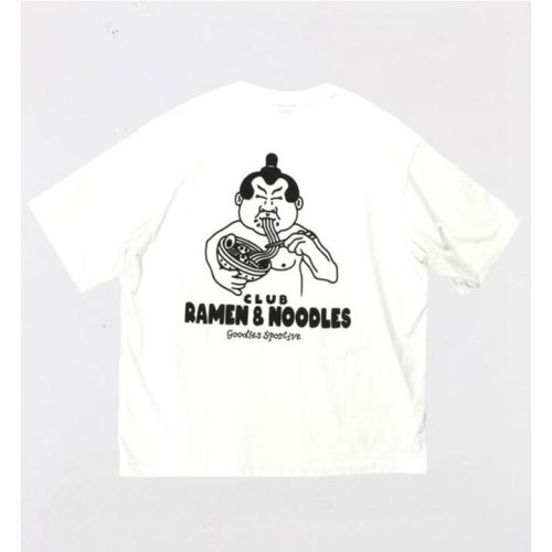 GOODIES SPORTIVE NOODLES TEE BLANCO