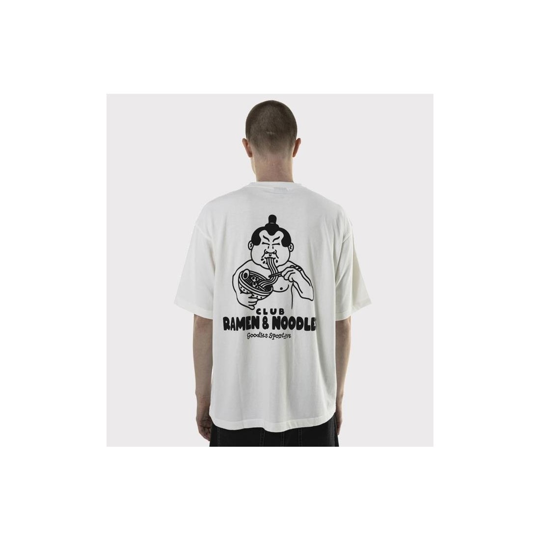 GOODIES SPORTIVE NOODLES TEE BLANCO