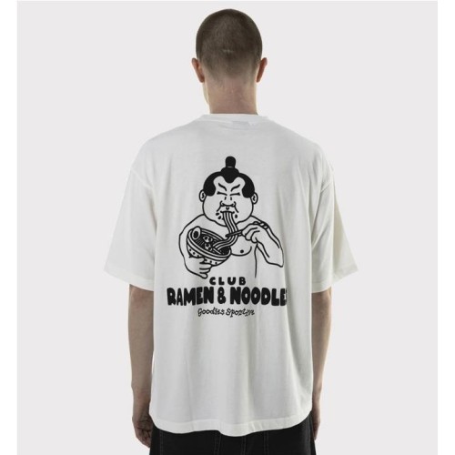 GOODIES SPORTIVE NOODLES TEE BLANCO