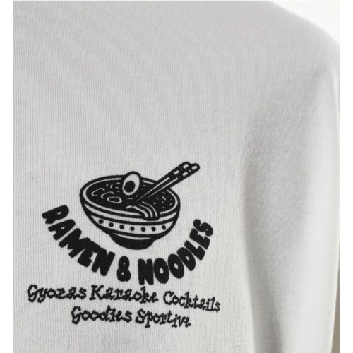GOODIES SPORTIVE NOODLES TEE BLANCO