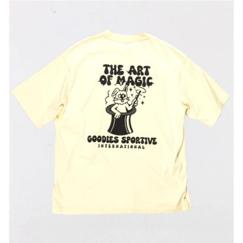 GOODIES SPORTIVE ART MAGIC TEE AMARILLO