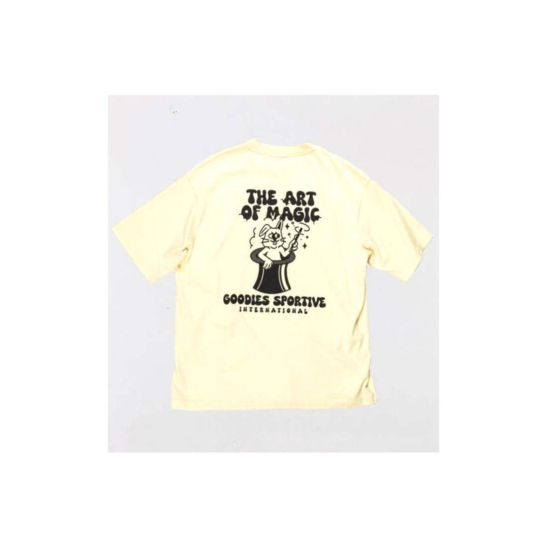 GOODIES SPORTIVE ART MAGIC TEE AMARILLO