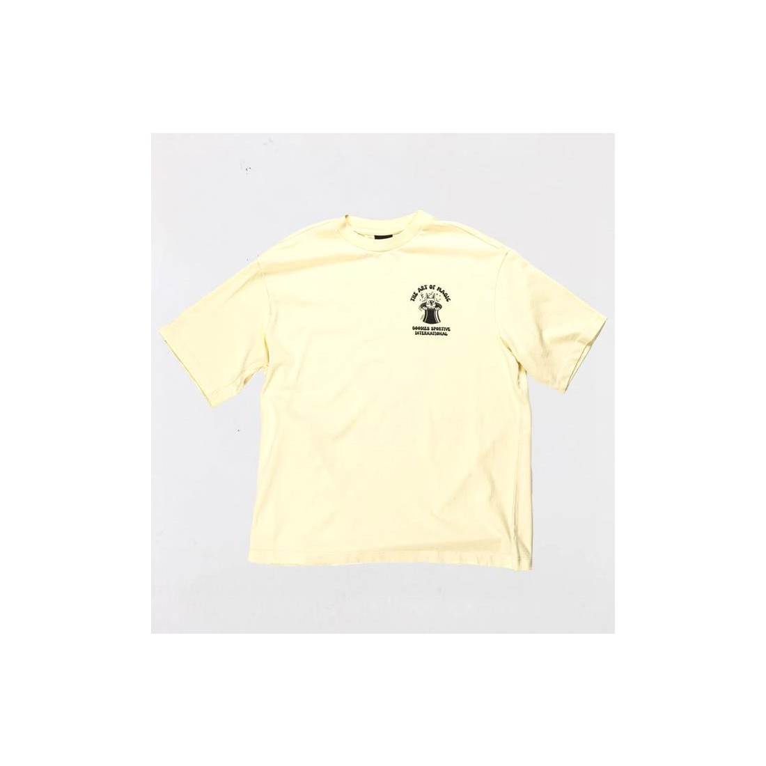 GOODIES SPORTIVE ART MAGIC TEE AMARILLO