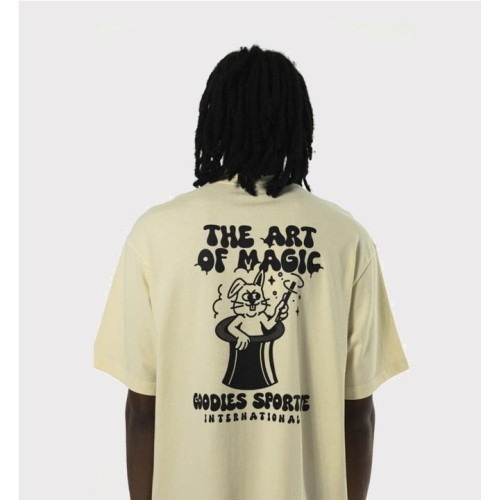 GOODIES SPORTIVE ART MAGIC TEE AMARILLO