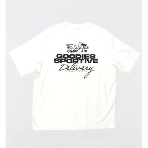 GOODIES SPORTIVE DELIVERY TEE BLANCO