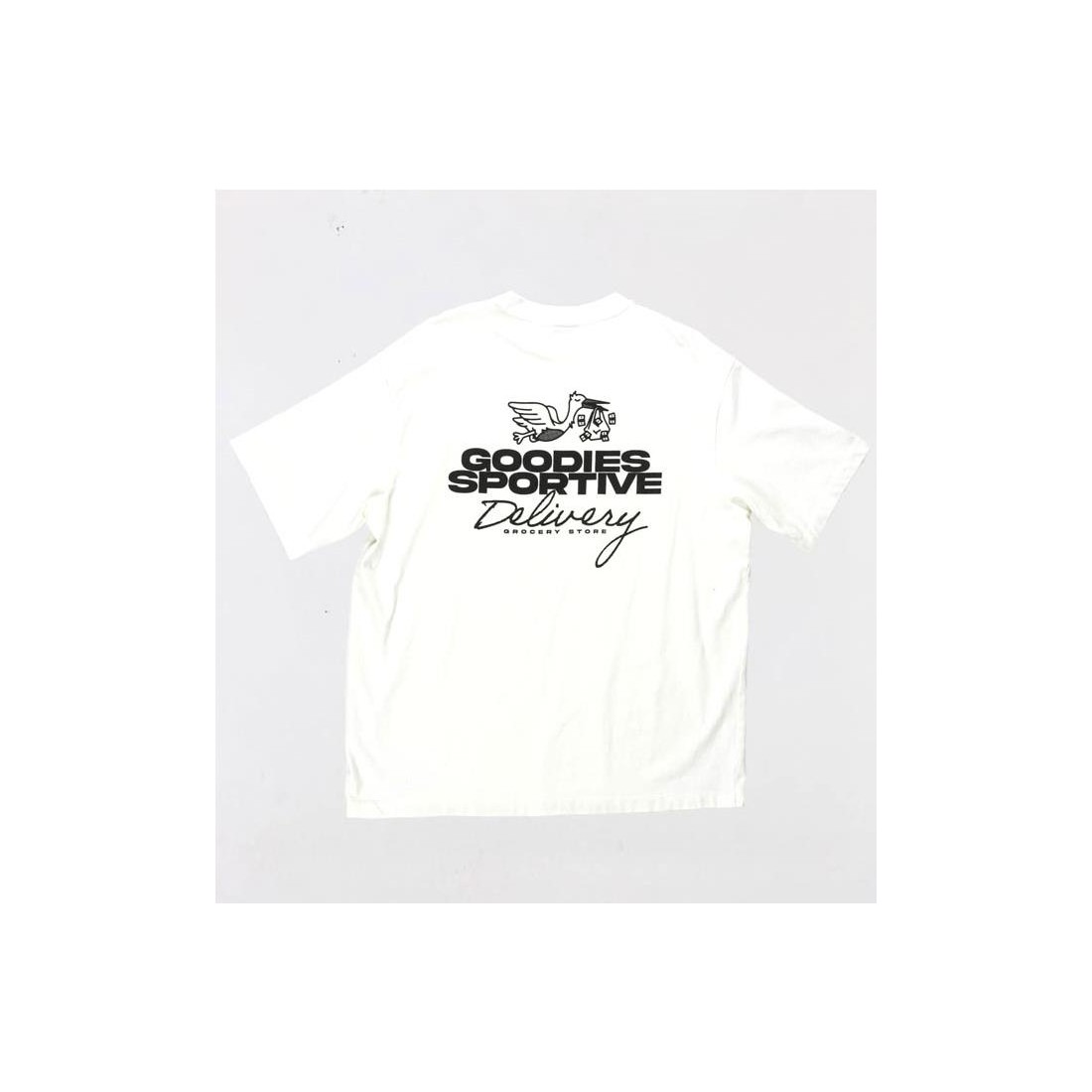 GOODIES SPORTIVE DELIVERY TEE BLANCO