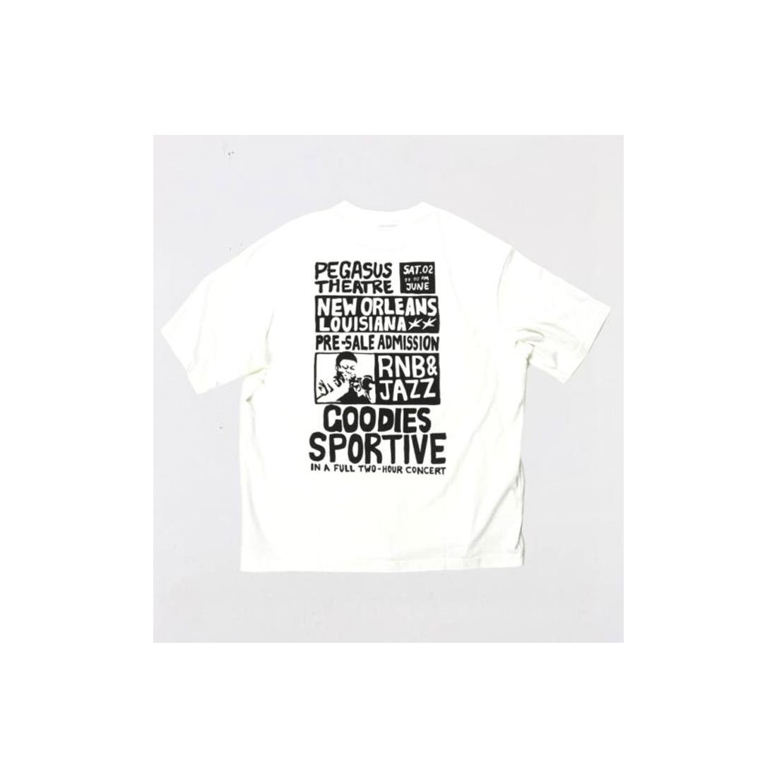 GOODIES SPORTIVE NEW ORLNS TEE BLANCO