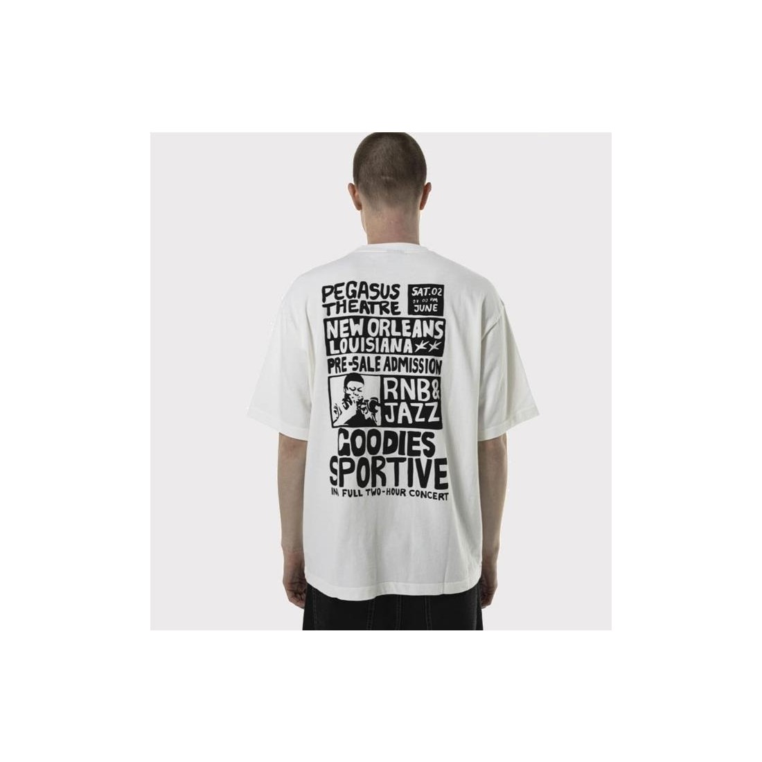 GOODIES SPORTIVE NEW ORLNS TEE BLANCO