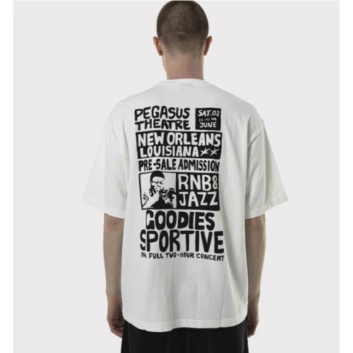 GOODIES SPORTIVE NEW ORLNS TEE BLANCO