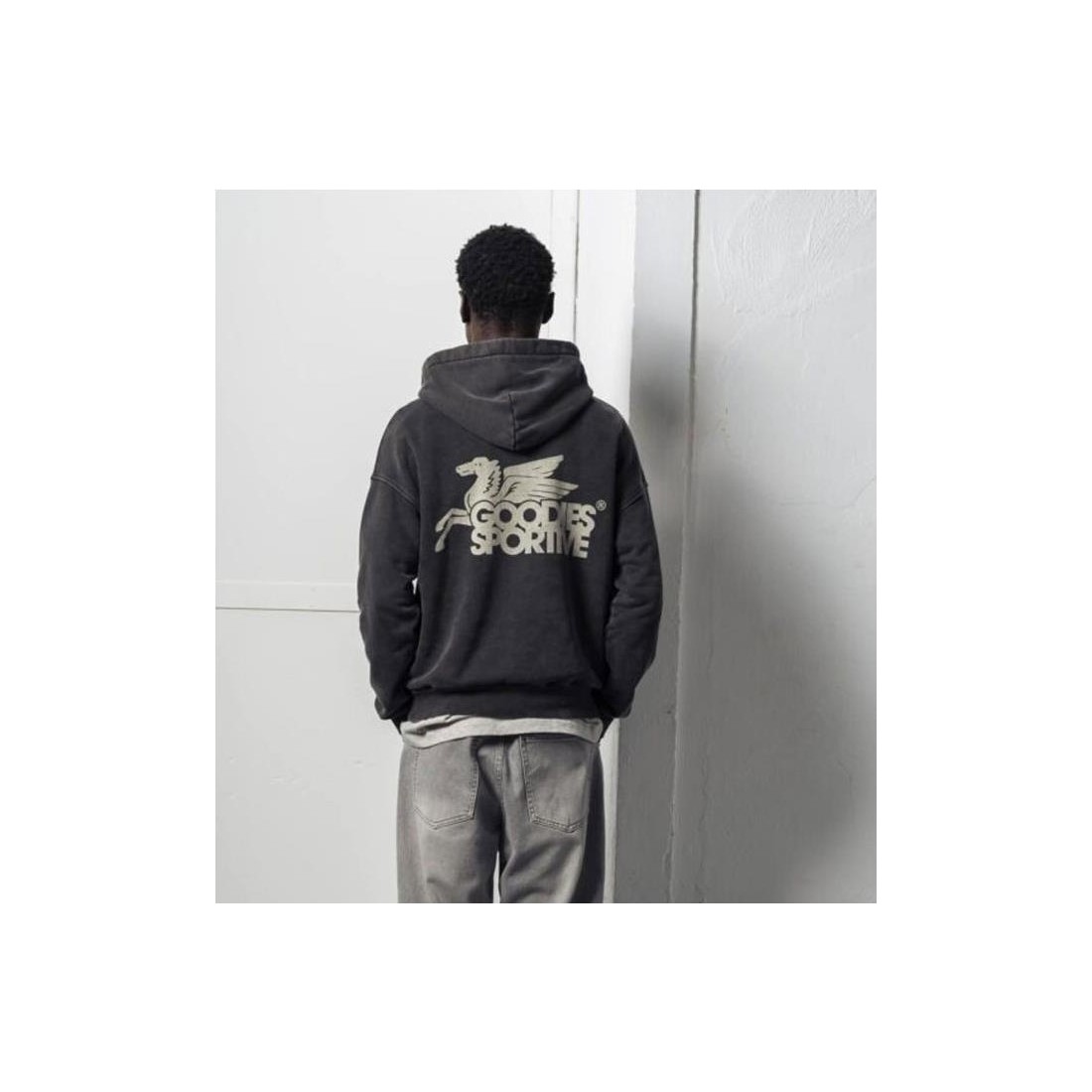 GOODIES SPORTIVE VINTGE HOODIE NEGRO