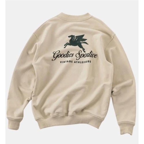 GOODIES SPORTIVE PREMIUM CREW BEIGE1