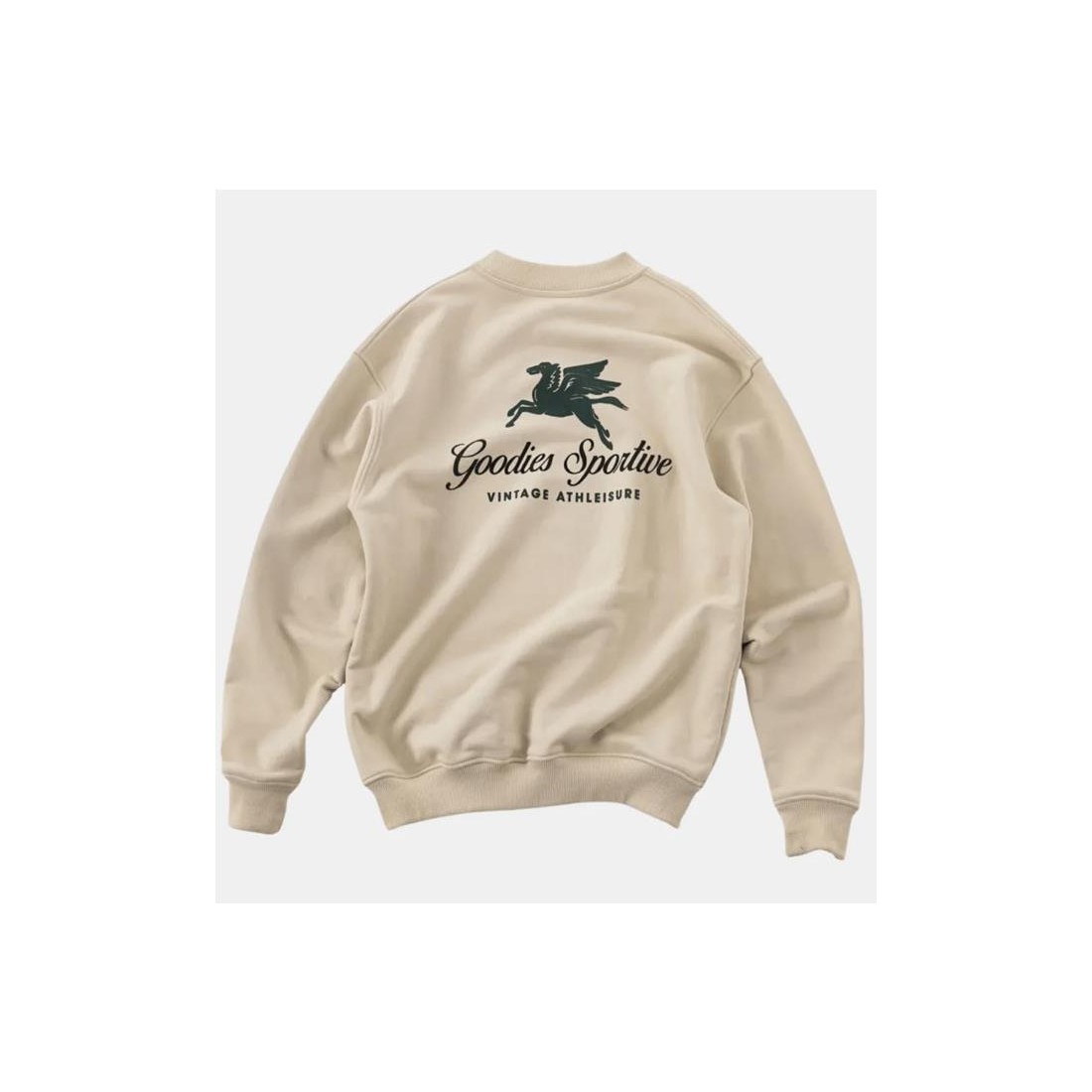 GOODIES SPORTIVE PREMIUM CREW BEIGE1