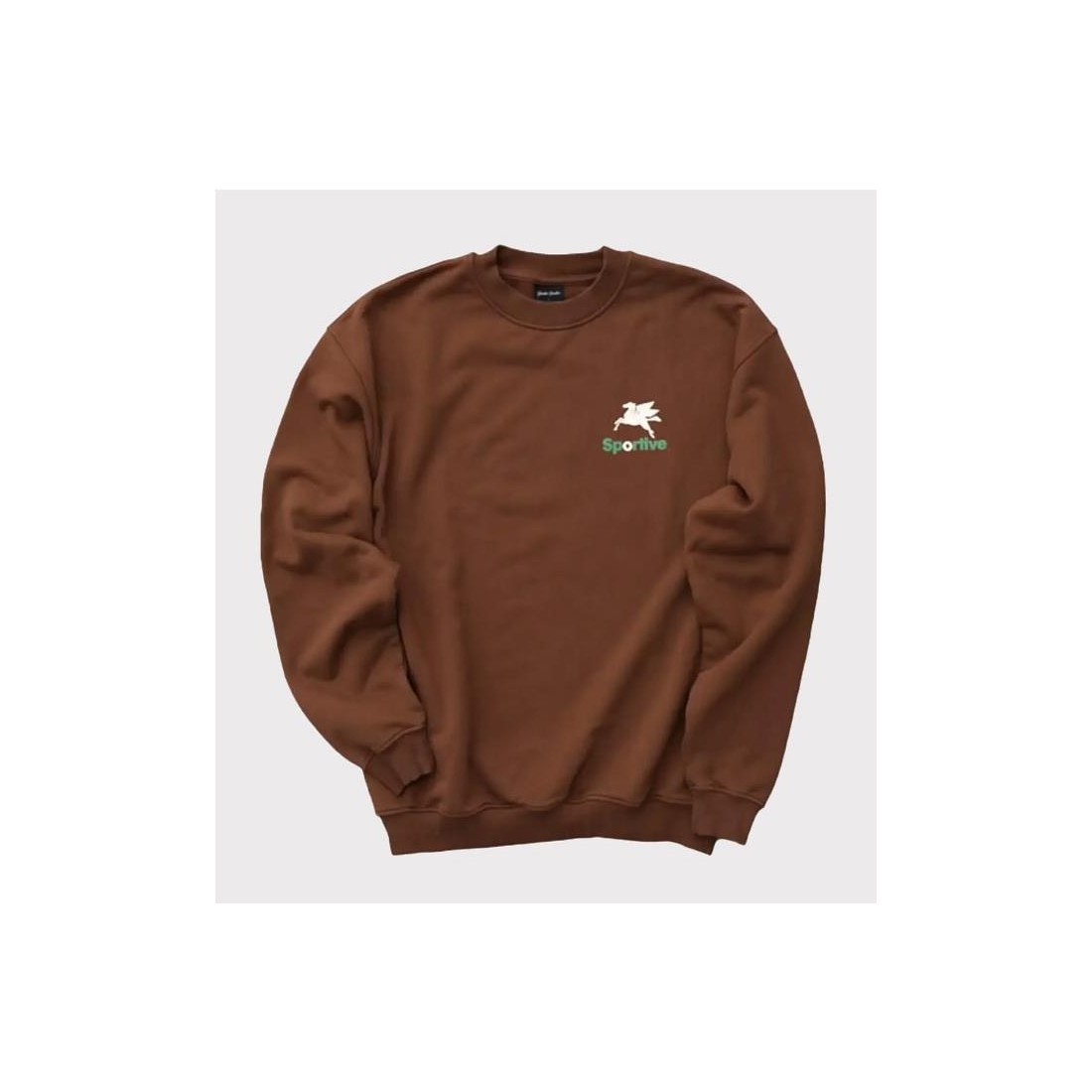 GOODIES SPORTIVE PREMIUM CREW MARRON