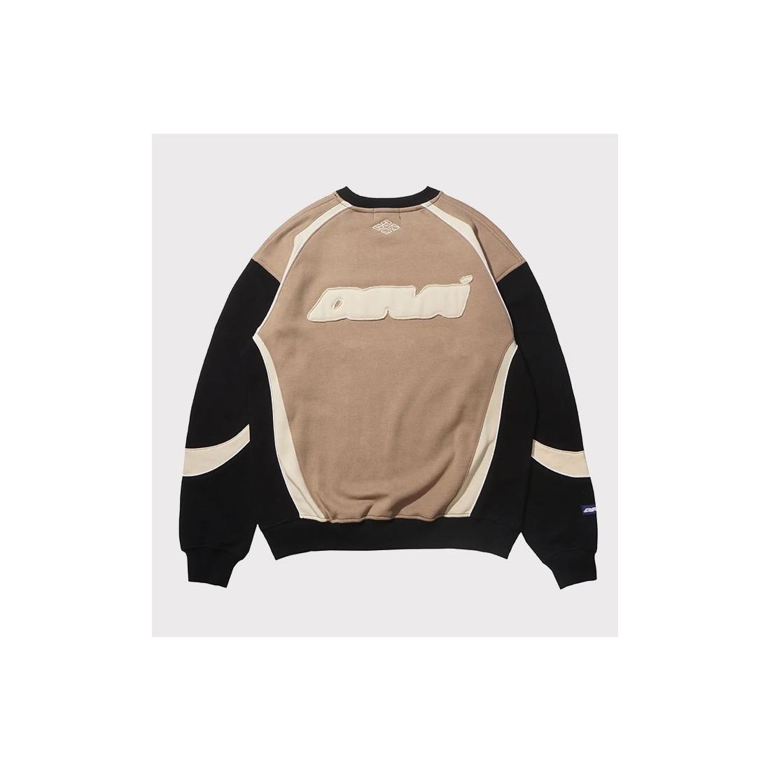 DEVA STATES PANEL CREWNECK BLANCO