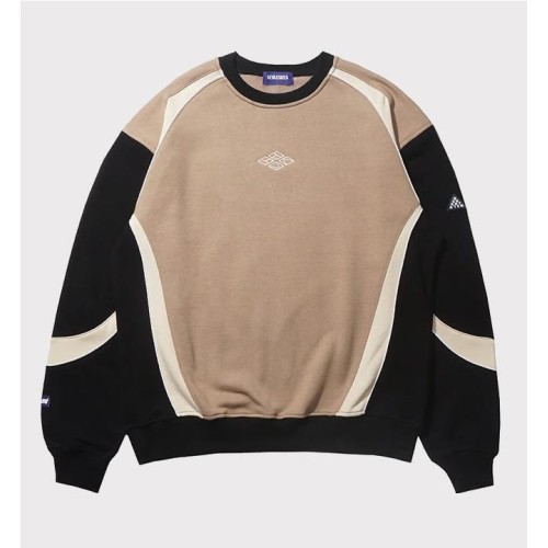 DEVA STATES PANEL CREWNECK BLANCO 2