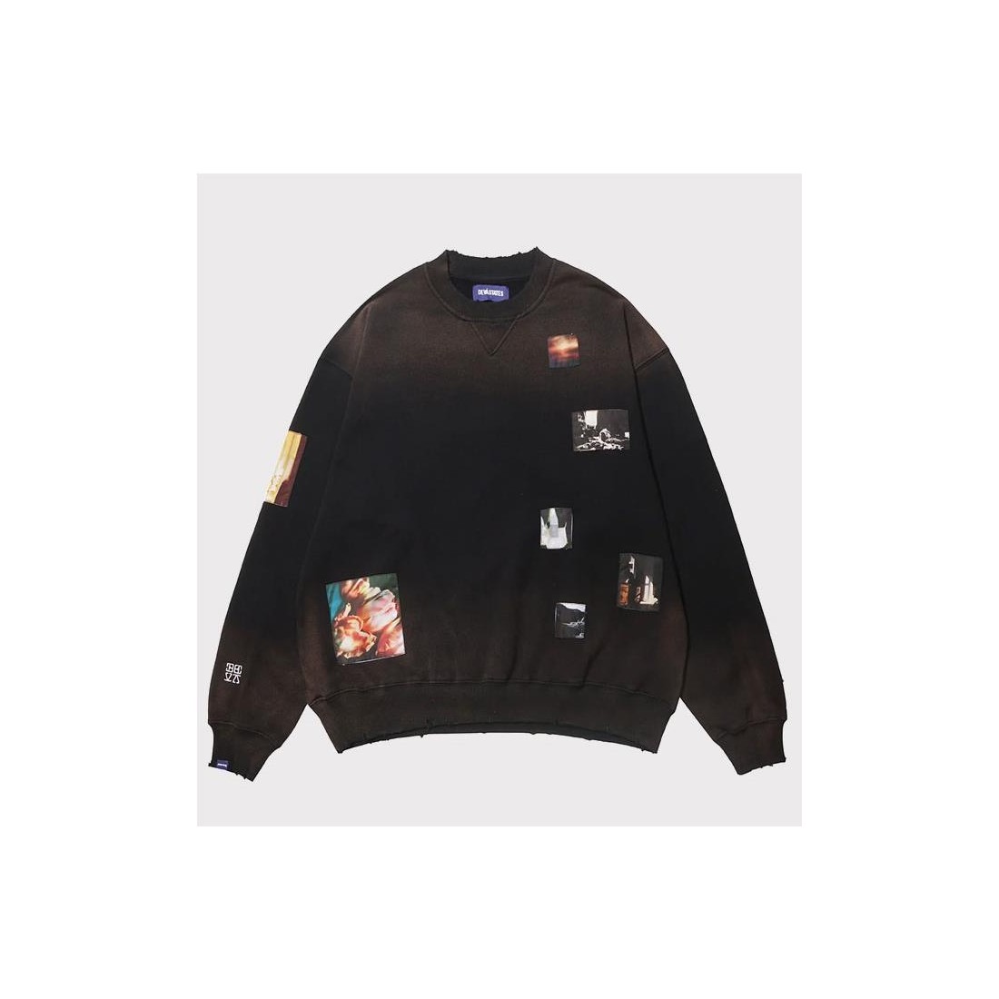 DEVA STATES RECLUSE CREWNECK NEGRO