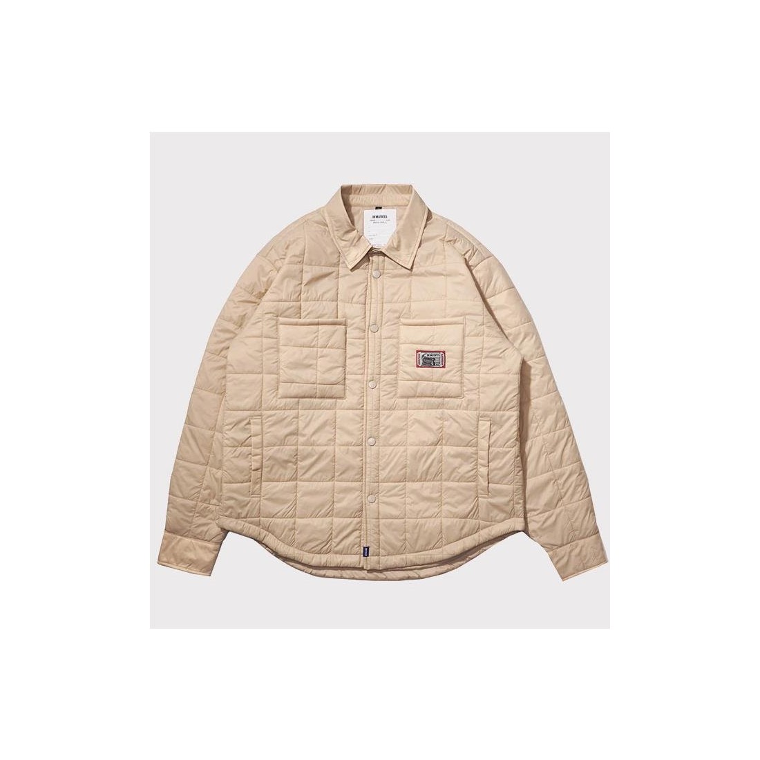 DEVA STATES SCRIPT OVERSHIRT KHAKI