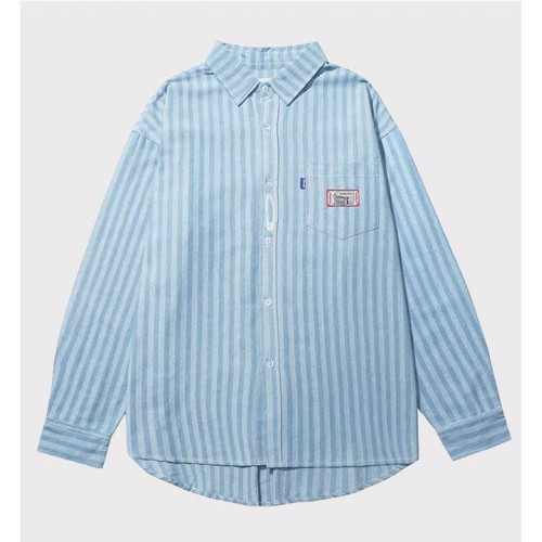 DEVA STATES PINS WORKSHIRT AZUL BLANCO 2