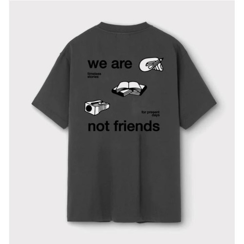 WE ARE NOT FRIENDS CREATIVE NEGRO