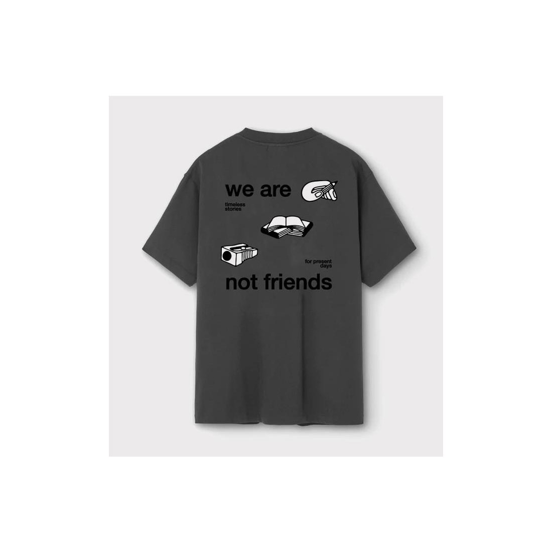 WE ARE NOT FRIENDS CREATIVE NEGRO