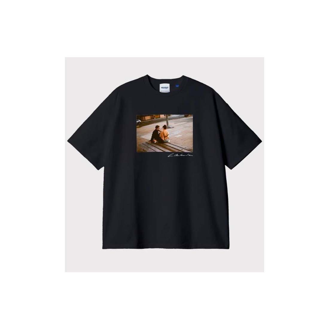 WANF LA MELANCOLIA TEE NEGRO