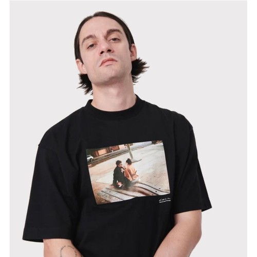 WANF LA MELANCOLIA TEE NEGRO