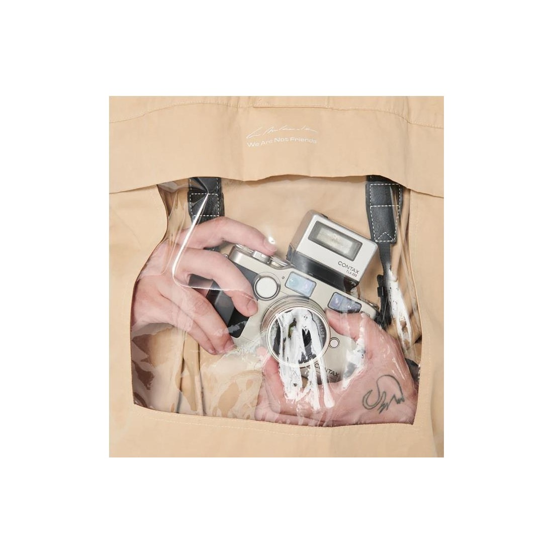 WANF MELANCOLIA RAIN COAT BEIGE