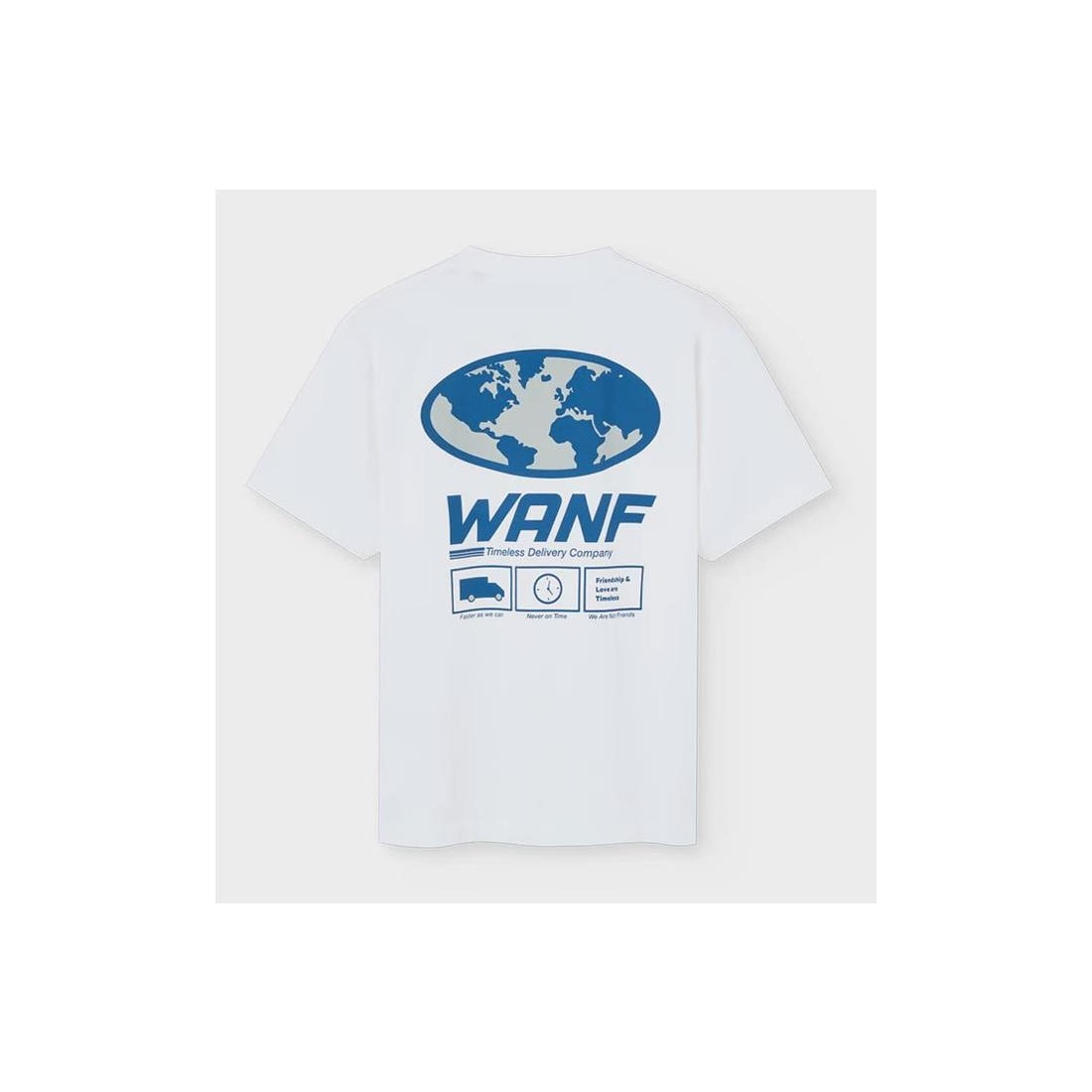 WE ARE NOT FRIENDS DELIVRY WNF BLANCO