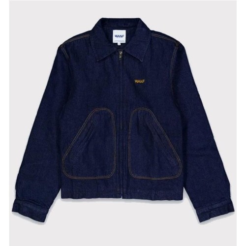 WE ARE NOT FRIENDS CLUB JACKET AZUL BLANCO