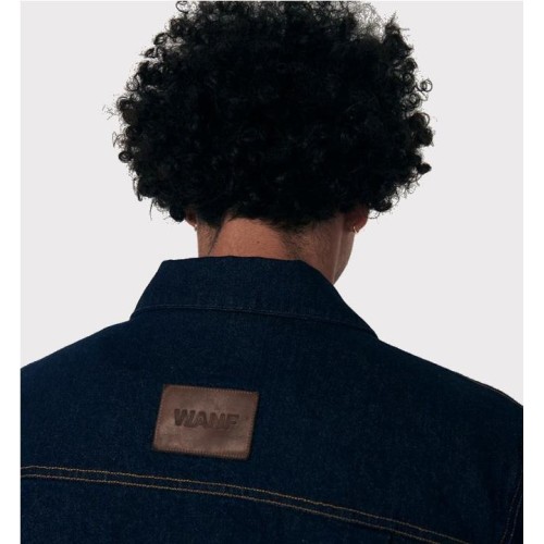 WE ARE NOT FRIENDS CLUB JACKET AZUL BLANCO