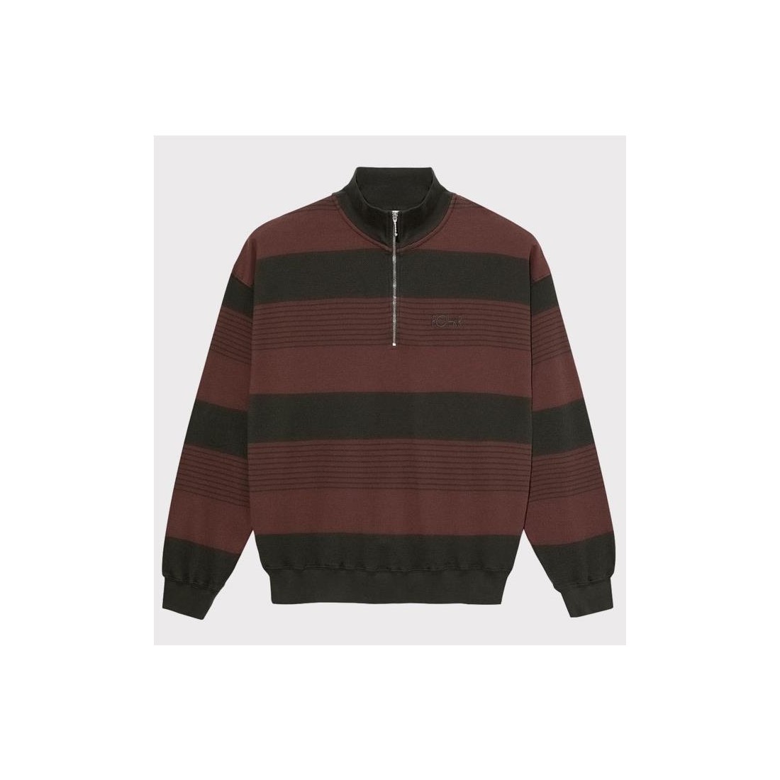 POLAR SURF HALF ZIP SWEATER MULTICOLOR