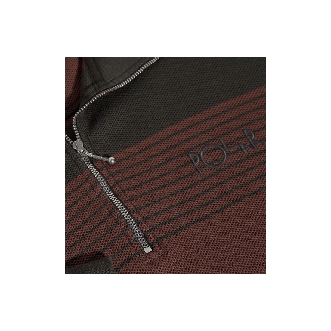 POLAR SURF HALF ZIP SWEATER MULTICOLOR