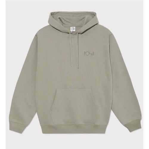POLAR DAVE HOODIE BEIGE 2