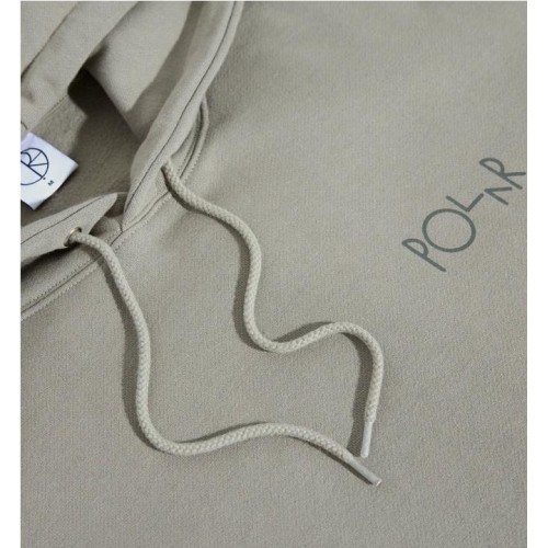 POLAR DAVE HOODIE BEIGE