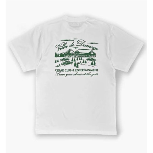 DAMAGE SKRESS TEE BLANCO