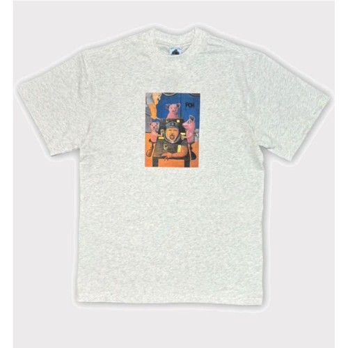 DAMAGE POH BANQUETE TEE GRIS