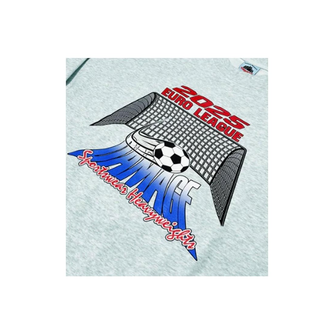 DAMAGE EUROLIGA CREWNECK GRIS