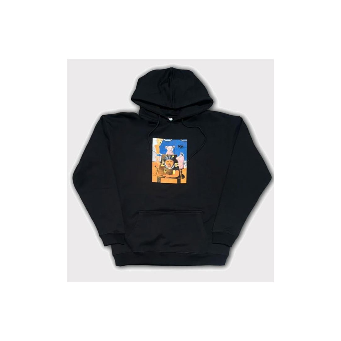 DAMAGE POH BANQUETE HOODIE NEGRO